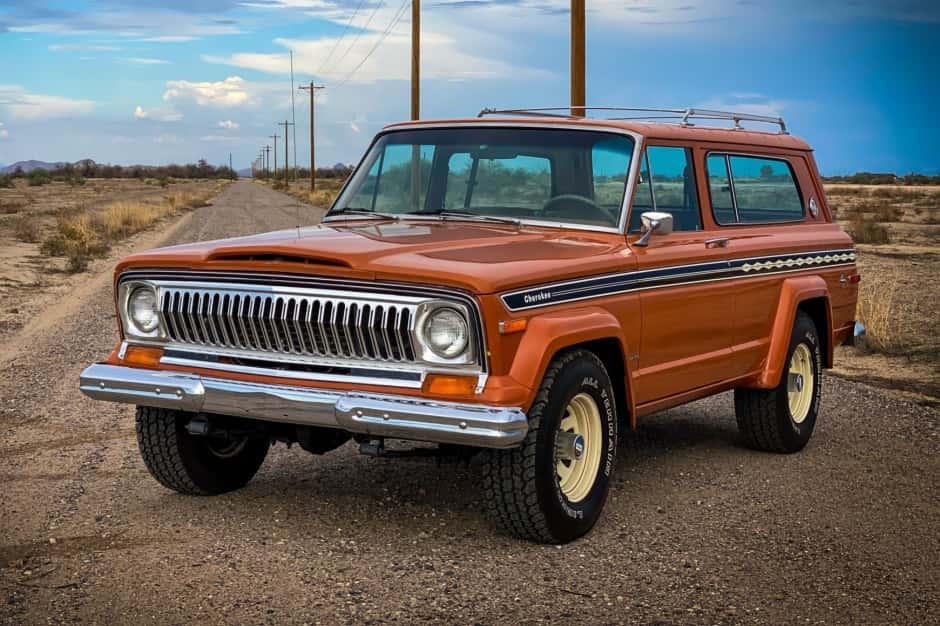 1977 Jeep SJ Cherokee sold for $40,000