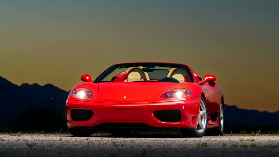2003 Ferrari 360 sold for $122,221