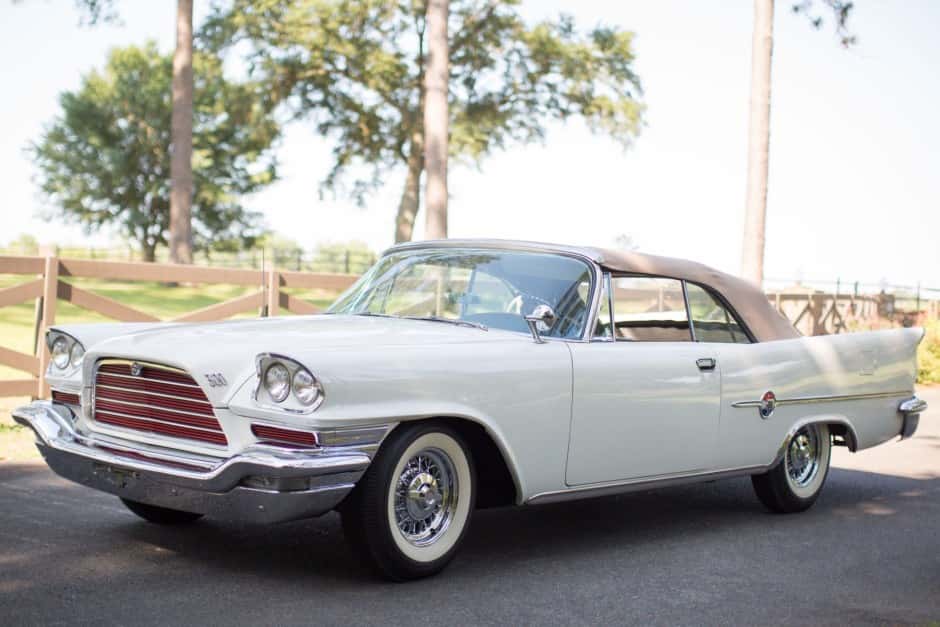 1959 Chrysler 300 Letter Series sold for $68,000