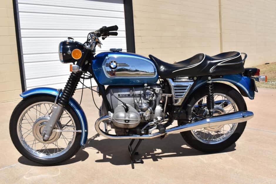 1973 BMW Motorcycles sold for $7,200