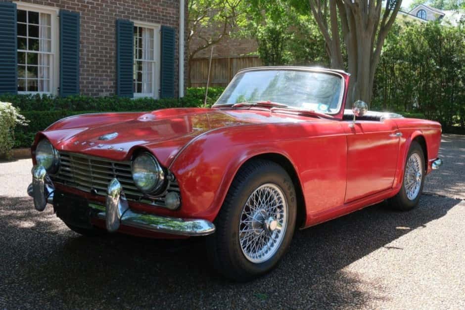 1965 Triumph TR4 sold for $16,000