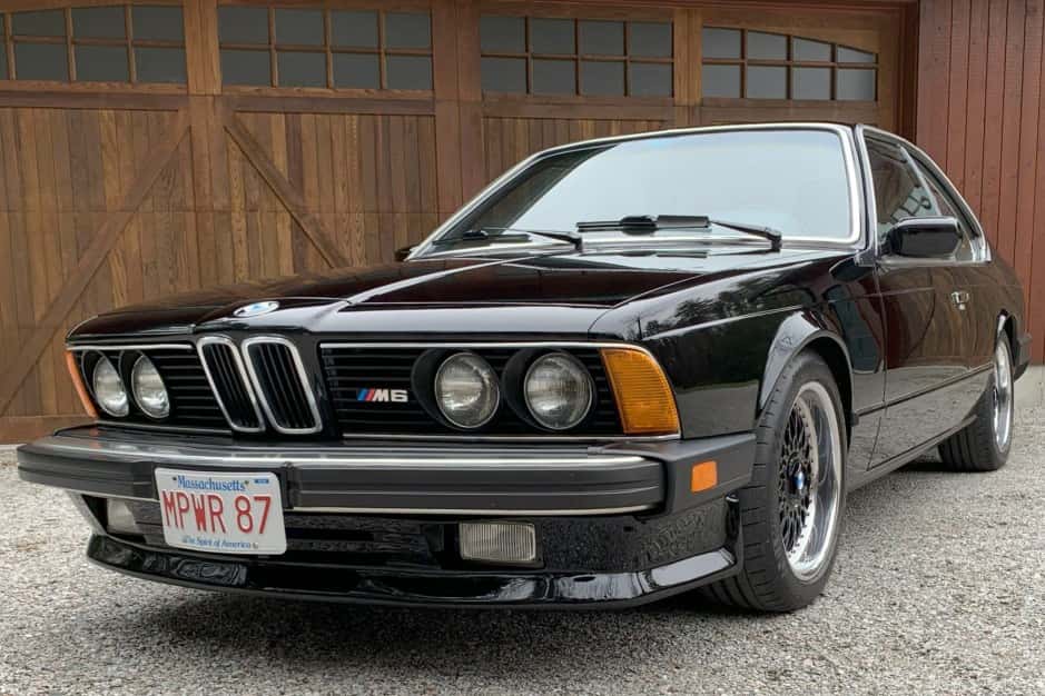 1987 BMW E24 M6 & M635CSi sold for $41,000