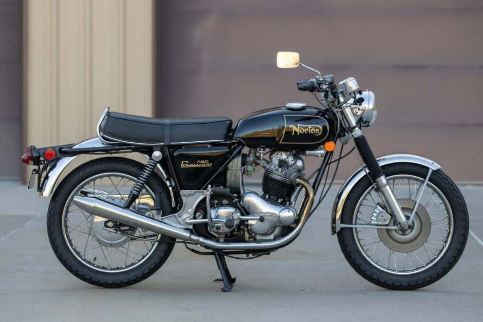 1972 Norton Commando sold for $10,000