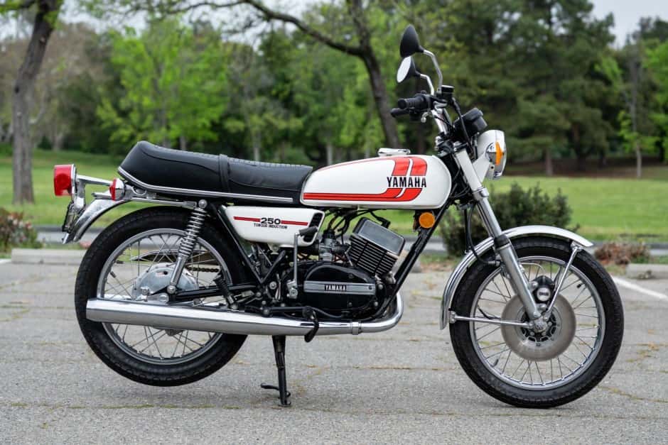 1975 Yamaha RD sold for $6,200