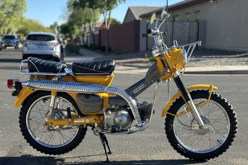 1970 Honda CT90 sold for $4,600