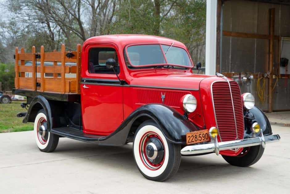 1937 Ford Pickup 1937-1939 sold for $20,555