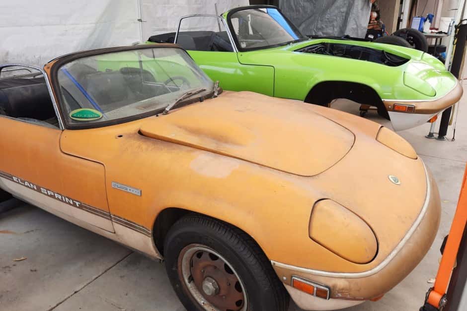 1972 Lotus Elan (1962-1975) sold for $45,000