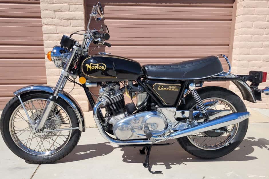 1974 Norton Commando sold for $11,000