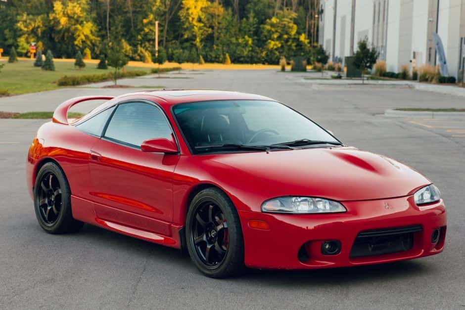 1999 Mitsubishi Eclipse, Eagle Talon, & Plymouth Laser sold for $37,000