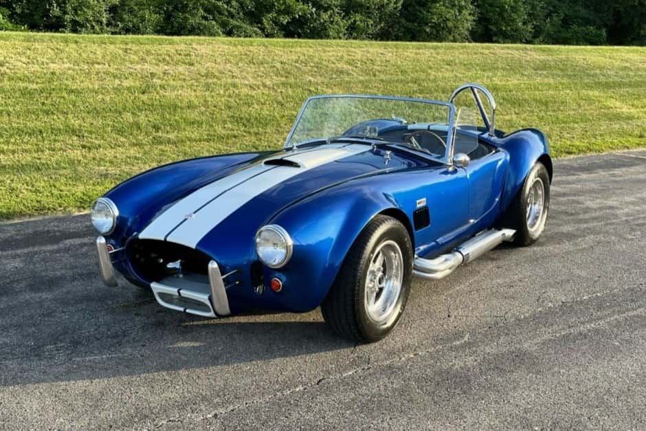 0 Shelby Cobra Replica sold for $44,000