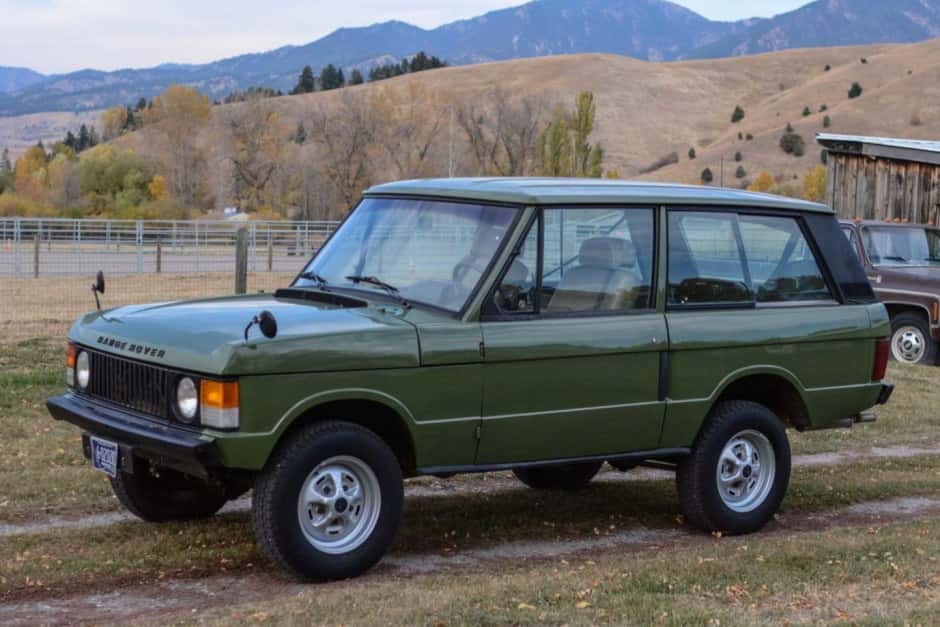 1980 Land Rover Range Rover Classic sold for $22,000