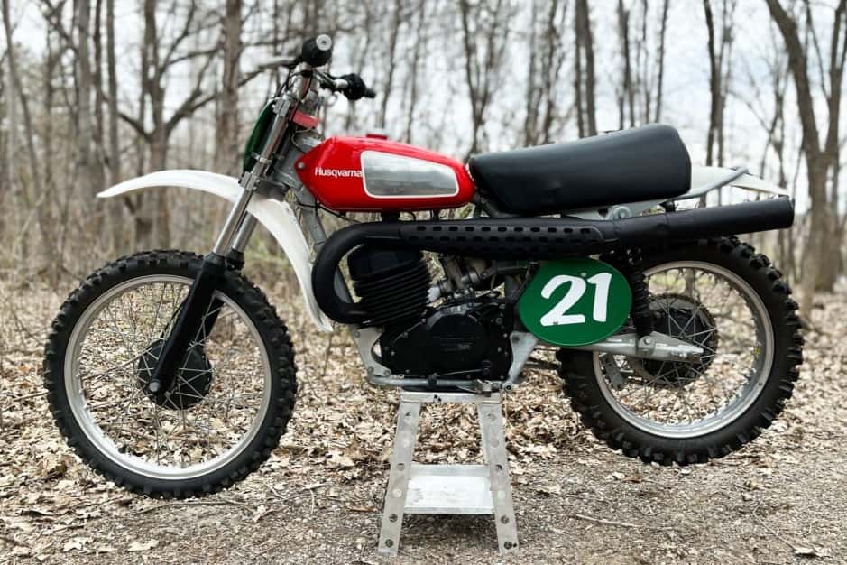 1975 Husqvarna WR sold for $5,000