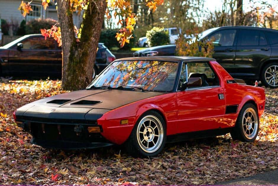 1980 Fiat X1/9 sold for $4,625