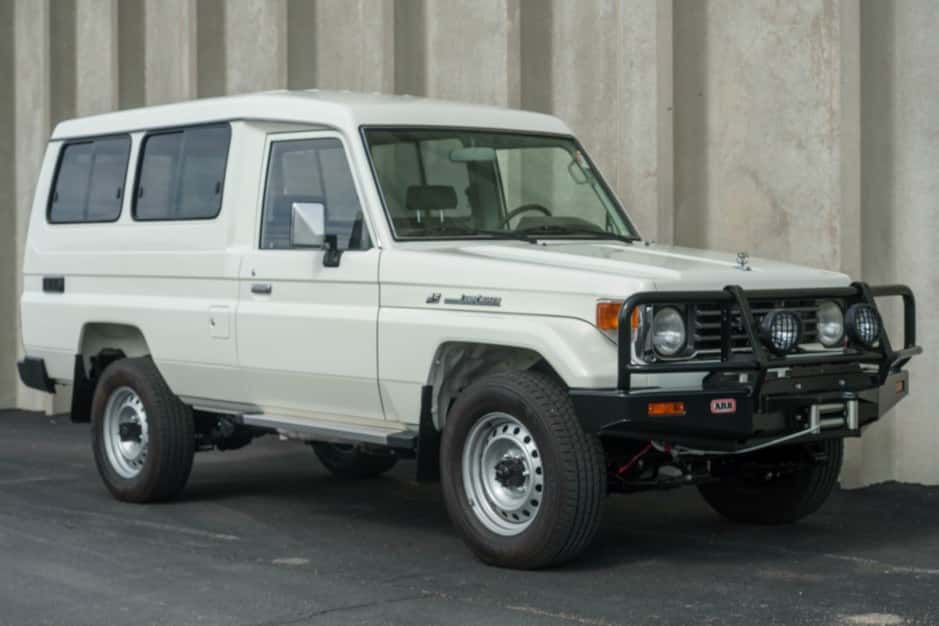 1992 Toyota Land Cruiser 70-Series sold for $31,000