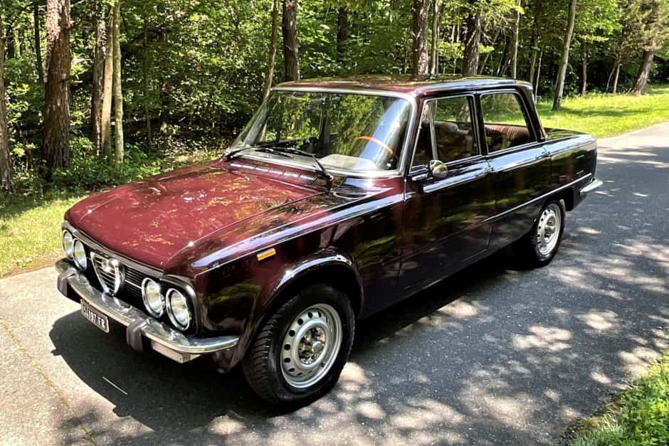 1974 Alfa Romeo 105 Series Sedan sold for $23,250