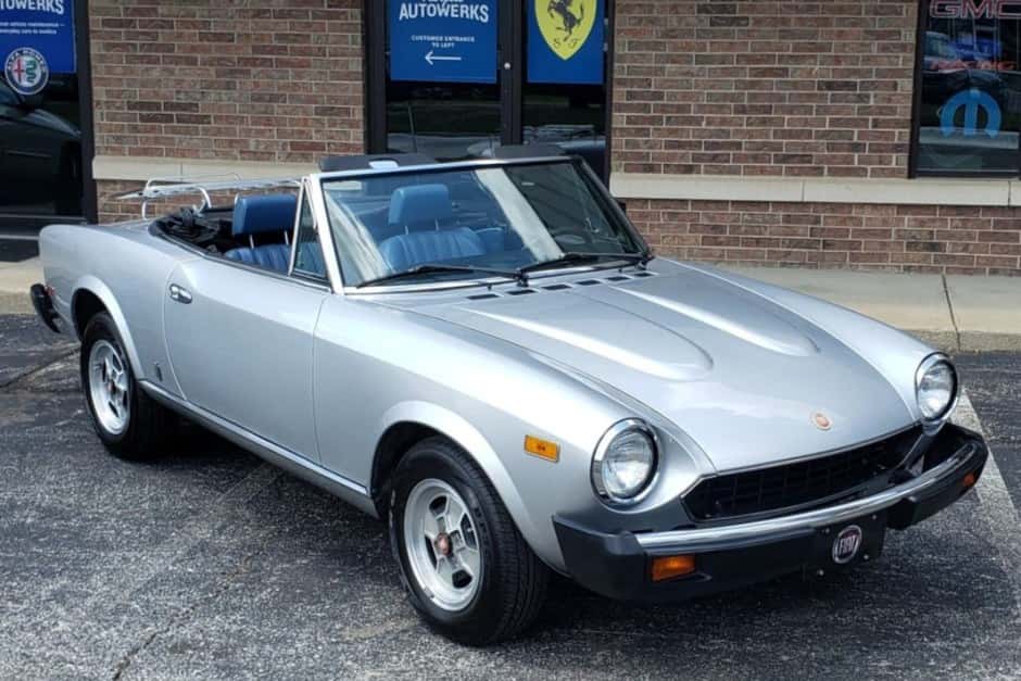 1981 Fiat 124 Spider (1966-1985) sold for $15,000