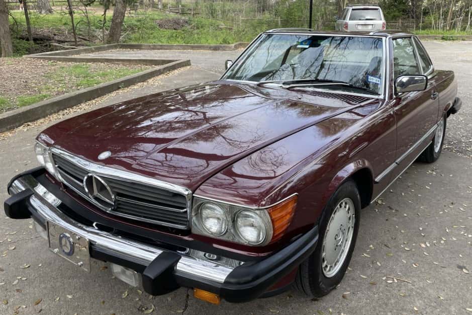 1988 Mercedes-Benz R107 SL sold for $17,000