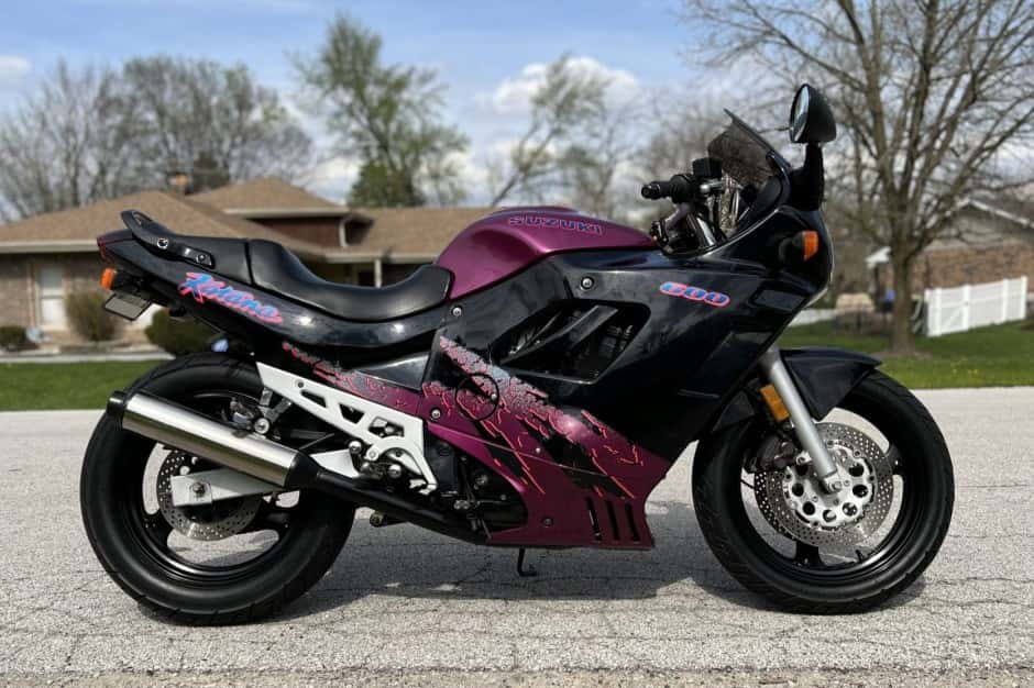 1995 Suzuki Motorcycles sold for $3,556