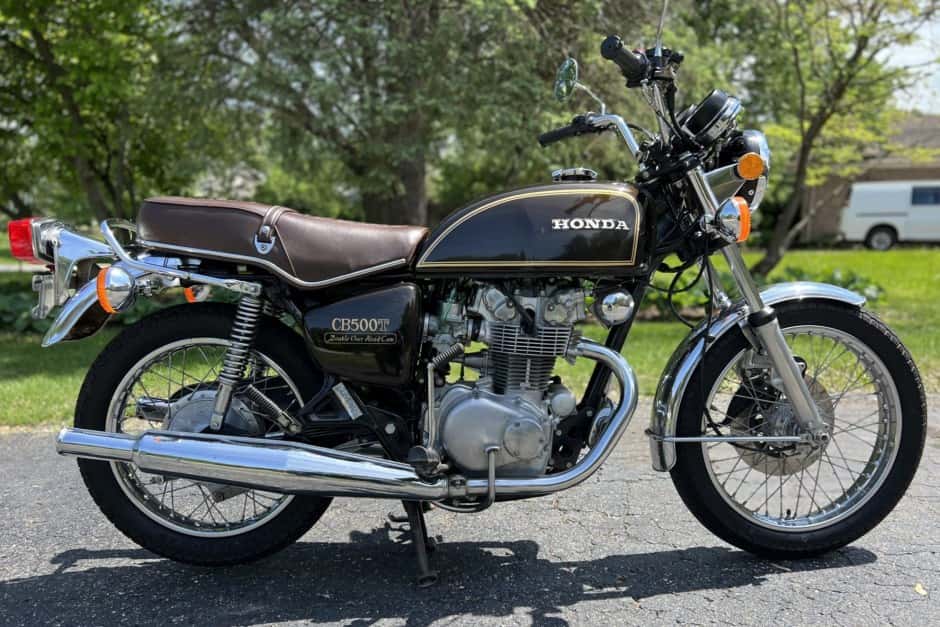 1975 Honda CB450, CL450, & CB500 Twin sold for $3,600