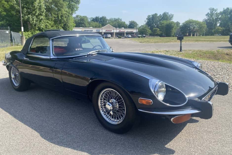 1973 Jaguar XKE Series III sold for $69,500