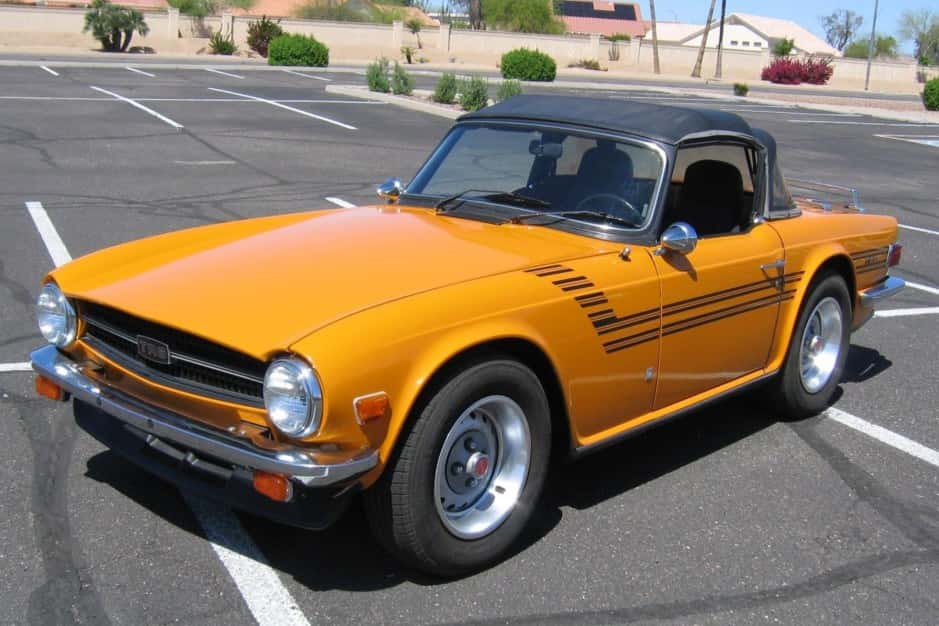 1976 Triumph TR6 sold for $9,565