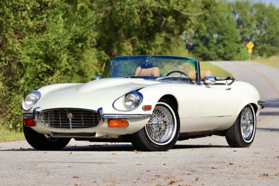 1974 Jaguar XKE Series III sold for $75,000