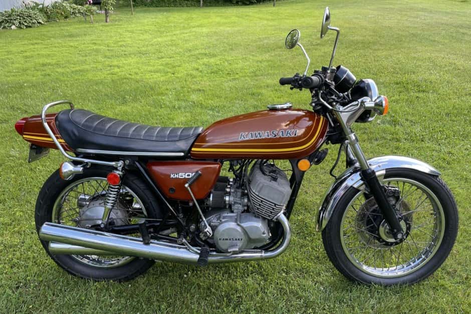 1976 Kawasaki  sold for $8,500