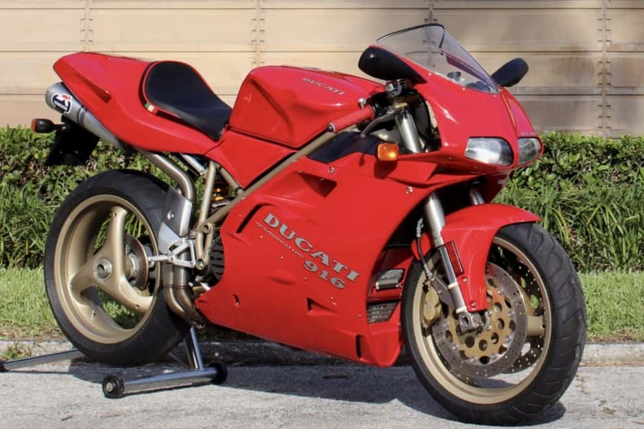 1997 Ducati 916 sold for $20,500