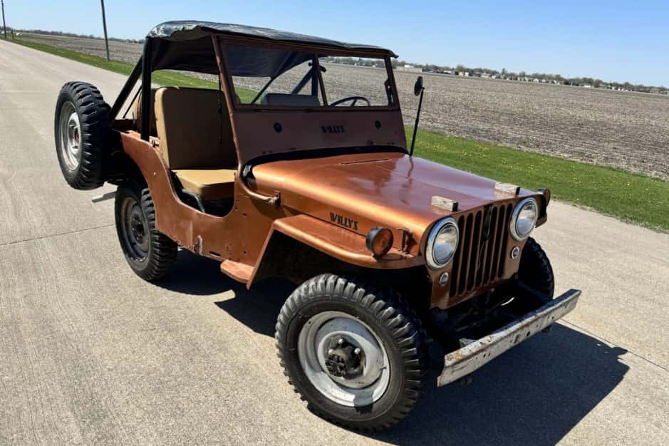 1947 Willys CJ-2A sold for $3,350
