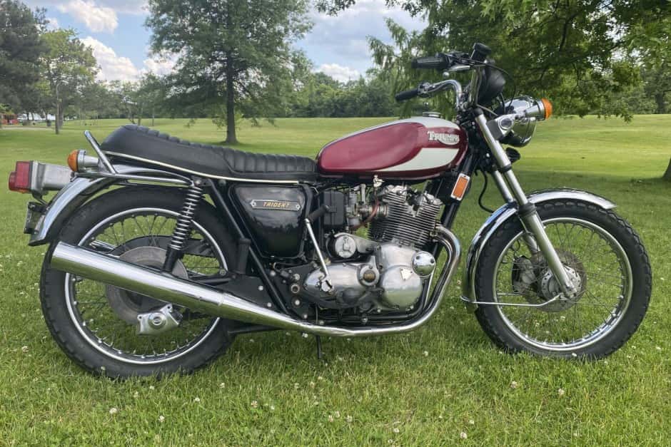 1975 Triumph Trident sold for $9,133