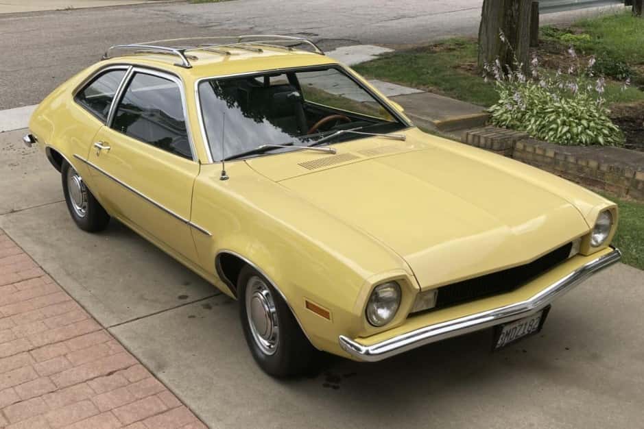 1972 Ford Pinto sold for $9,100