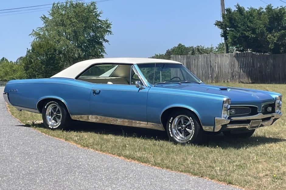 1967 Pontiac GTO sold for $56,500