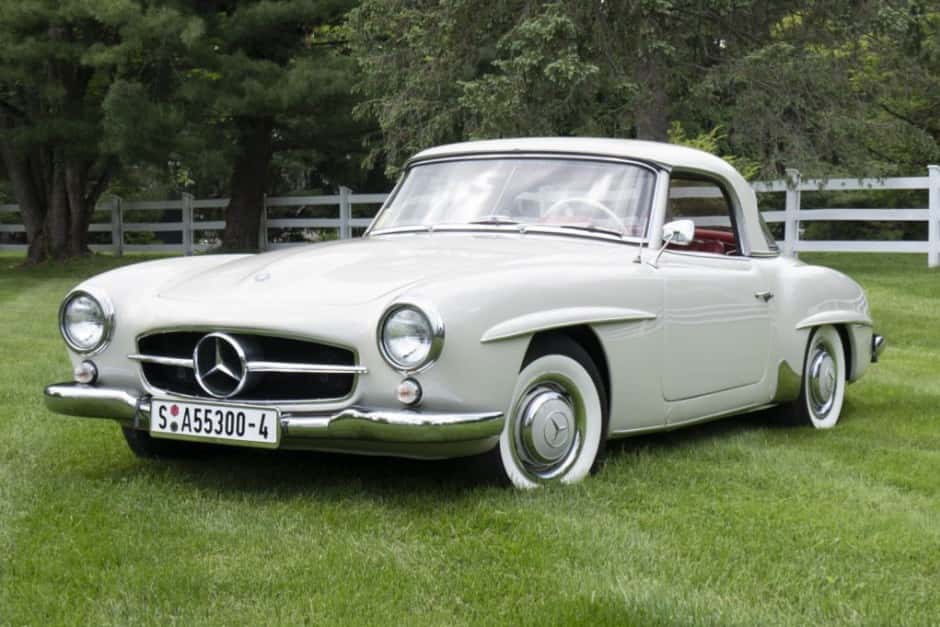 1957 Mercedes-Benz 190SL sold for $93,500