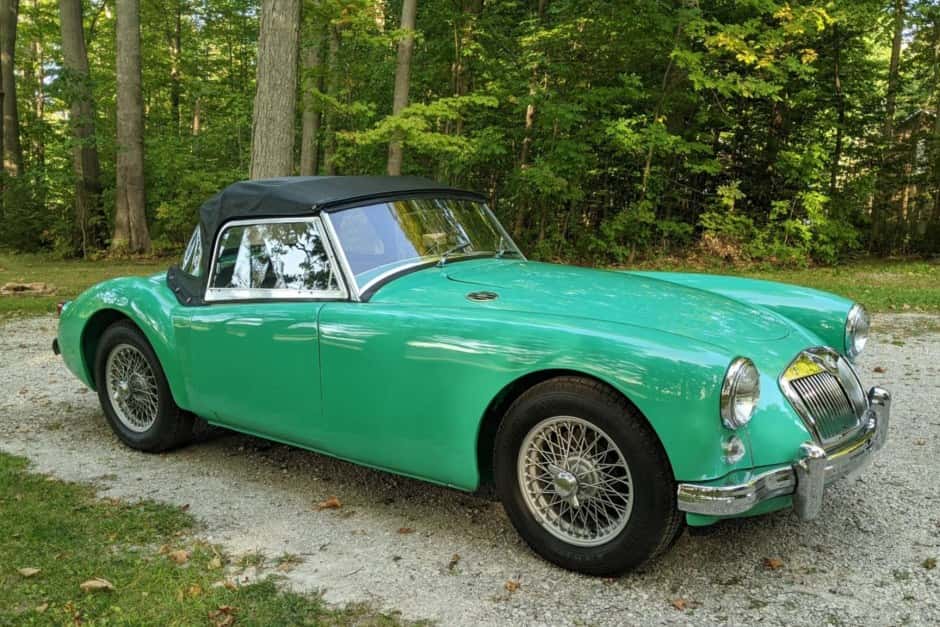 1956 MG MGA sold for $28,000