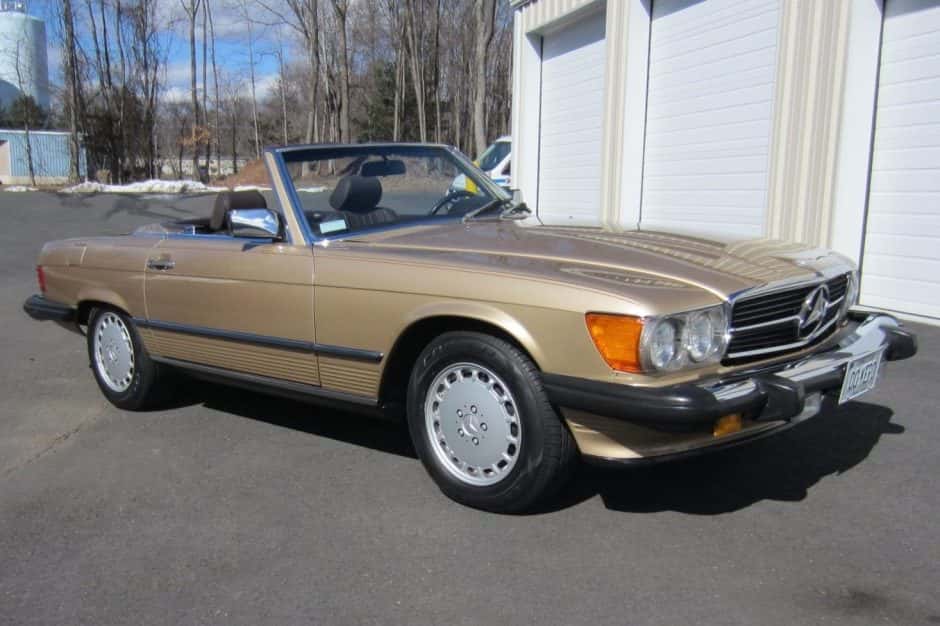 1987 Mercedes-Benz R107 SL sold for $19,750