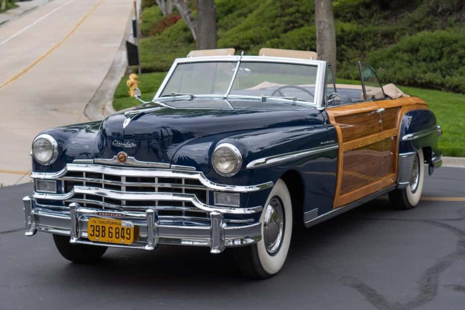 1949 Chrysler Town & Country sold for $70,000