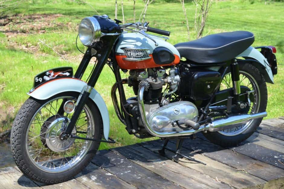 1959 Triumph Bonneville T120 sold for $13,250