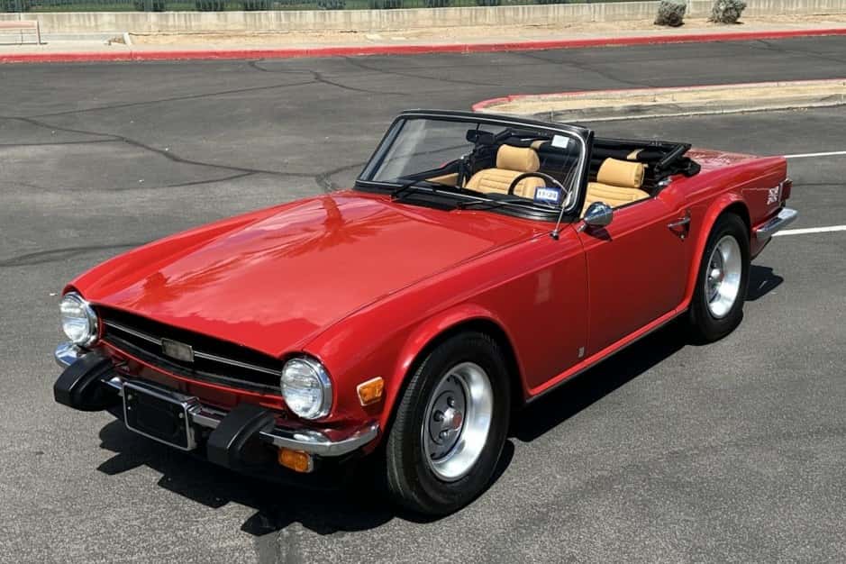 1976 Triumph TR6 sold for $14,500