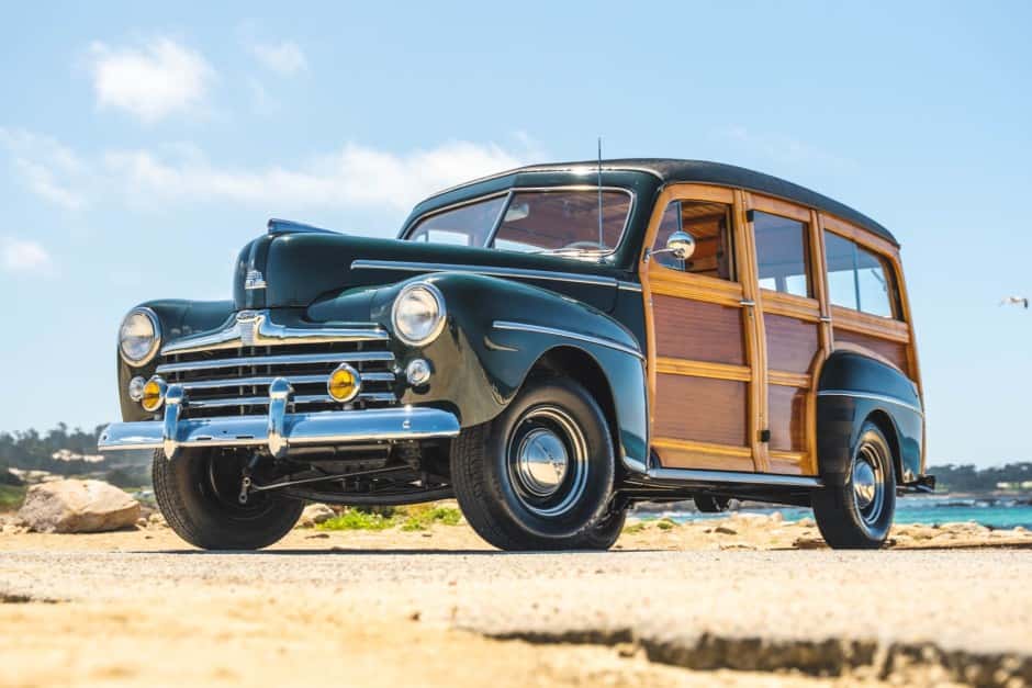 1948 Ford Standard, Deluxe, & Super Deluxe sold for $62,000