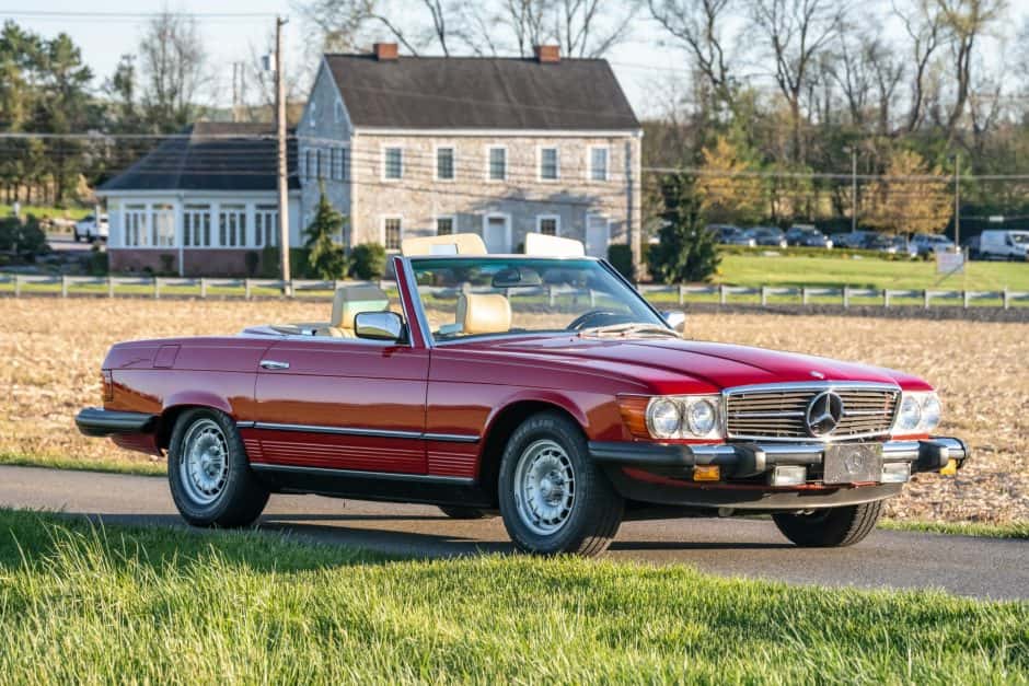 1984 Mercedes-Benz R107 SL sold for $20,000