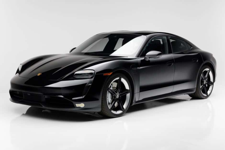 2022 Porsche Taycan sold for $64,411