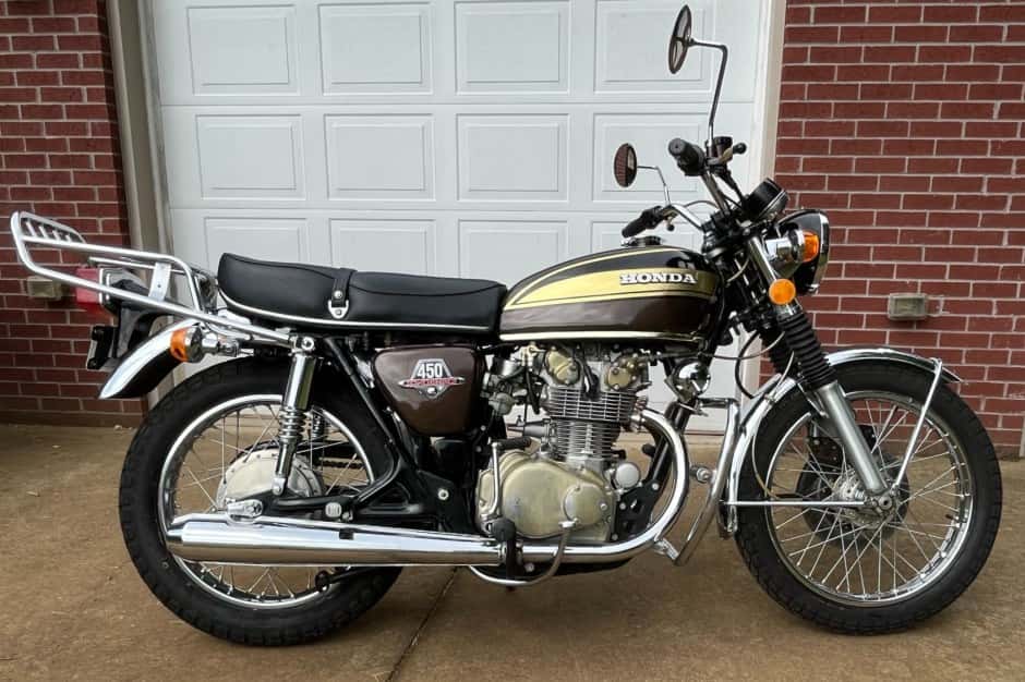 1974 Honda CB450, CL450, & CB500 Twin sold for $3,476