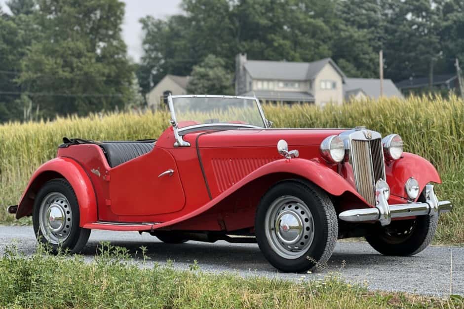 1951 MG TD sold for $11,250