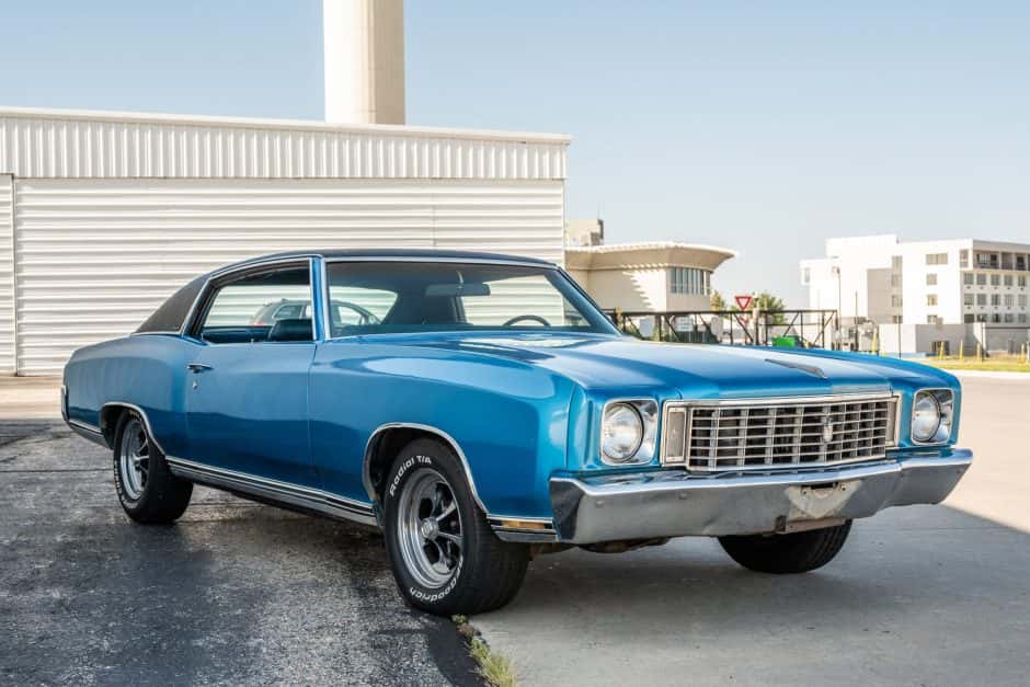 1972 Chevrolet Monte Carlo sold for $20,000