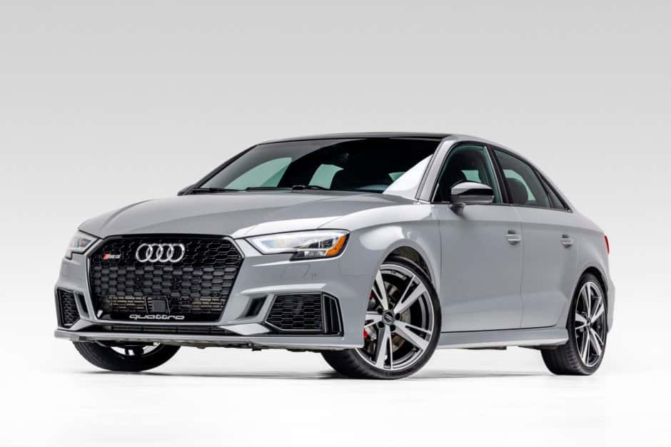2019 Audi RS3 sold for $51,555