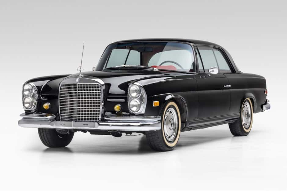 1967 Mercedes-Benz W111 Coupe & Cabriolet sold for $48,750