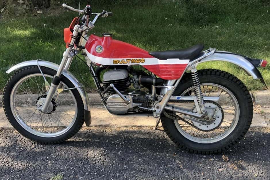 1972 Bultaco Sherpa sold for $4,500