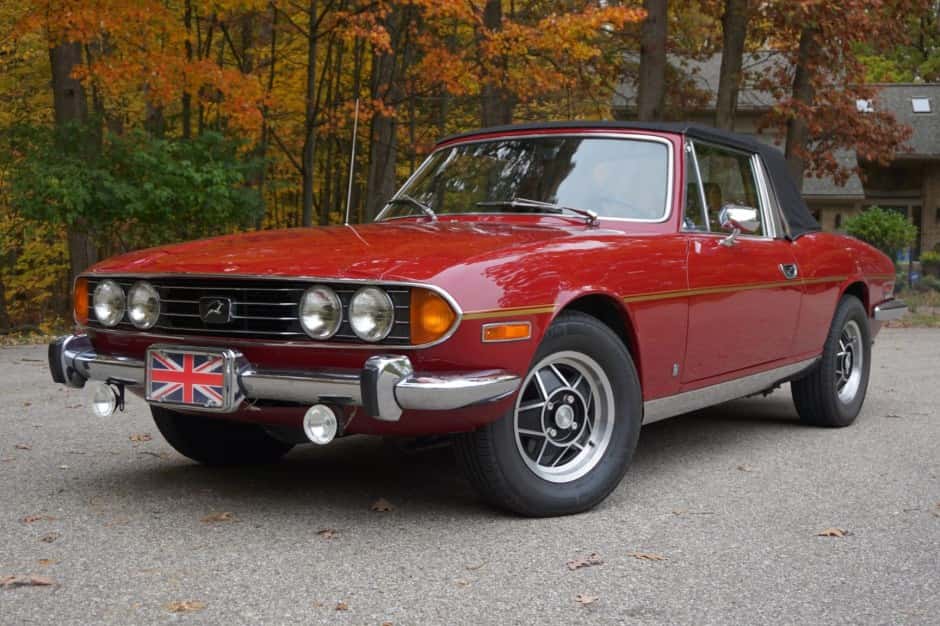 1973 Triumph Stag sold for $26,750
