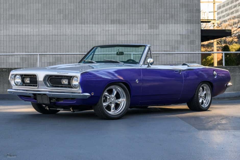 1968 Plymouth Barracuda sold for $38,000