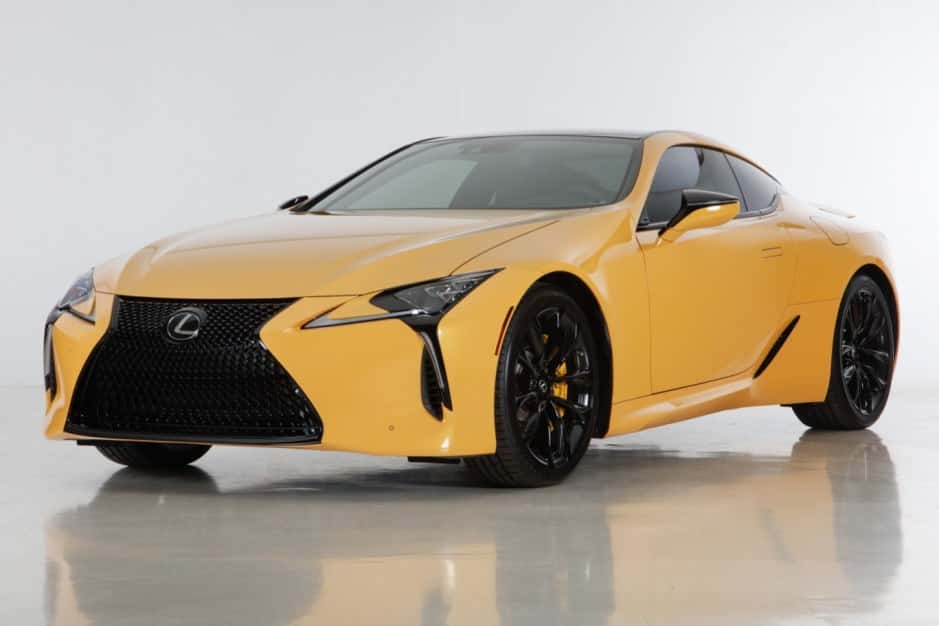 2021 Lexus LC sold for $80,500
